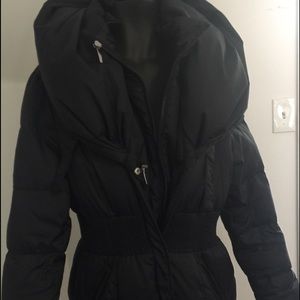 Laundry winter down coat navy blue